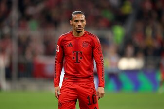 Leroy Sané spielt seit 2020 beim FC Bayern. Foto: Alexander Hassenstein/Getty Images Leroy Sané spielt seit 2020 beim FC Bayern. Foto: Alexander Hassenstein/Getty Images