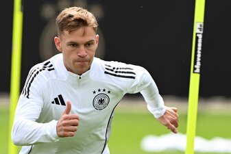 Immer weiter: Kapitän und Vielspieler Joshua Kimmich. Immer weiter: Kapitän und Vielspieler Joshua Kimmich.