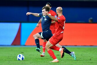 Connor Metcalfe (blau) sicherte sich mit Australien das WM-Ticket Connor Metcalfe (blau) sicherte sich mit Australien das WM-Ticket