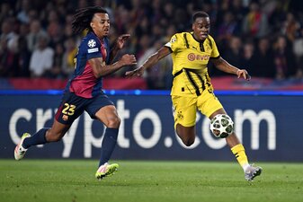 Jamie Gittens bleibt vorerst beim BVB. Jamie Gittens bleibt vorerst beim BVB.