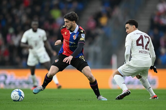 Leon Avdullahu (l.) vom FC Basel steht wohl kurz vor einem Wechsel zur TSG Hoffenheim. Foto Christian Kaspar-Bartke/Getty Images