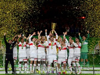 Foto: DFB-Pokal: Bayern in Wiesbaden, Stuttgart in Braunschweig