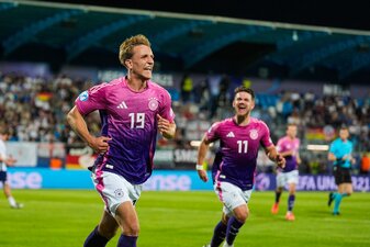 2:1 gegen England: Deutsche U21 steht im EM-Viertelfinale. Foto: Christian Hofer/Getty Images 2:1 gegen England: Deutsche U21 steht im EM-Viertelfinale. Foto: Christian Hofer/Getty Images