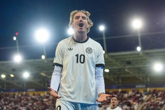Mündlich einig: Wechselt Woltemade zu den Bayern? Foto: Christian Hofer/Getty Images Mündlich einig: Wechselt Woltemade zu den Bayern? Foto: Christian Hofer/Getty Images