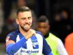 Vedad Ibisevic hat bei der Hertha bis 2019 verlängert. Foto: Soeren Stache