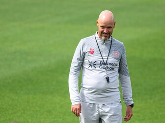 Ten Hag startet in Leverkusen: "Bin voller Energie" Ten Hag startet in Leverkusen: "Bin voller Energie"