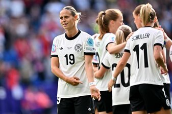 Kein Tor, aber top in Form: Klara Bühl. Kein Tor, aber top in Form: Klara Bühl.