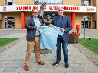 Für Männer und Frauen: Union präsentiert neuen Hauptsponsor Für Männer und Frauen: Union präsentiert neuen Hauptsponsor