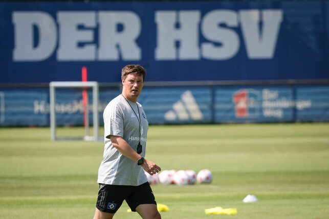 HSV-Trainer Polzin kann zufrieden sein.