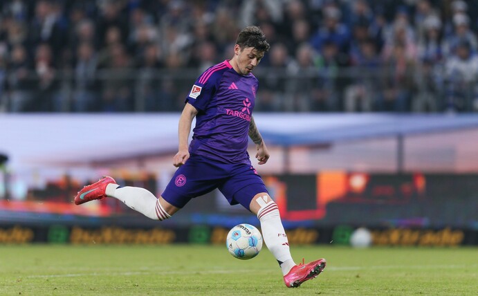 Dawid Kownacki war in der vergangenen Saison von Werder Bremen an Fortuna Düsseldorf ausgeliehen gewesen. | Foto: Selim Sudheimer/Getty Images