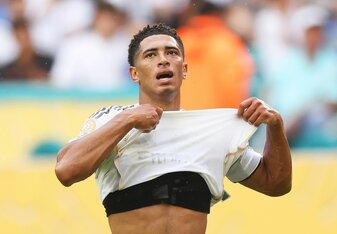 Jude Bellingham von Real Madrid ist aktuell verletzt Jude Bellingham von Real Madrid ist aktuell verletzt