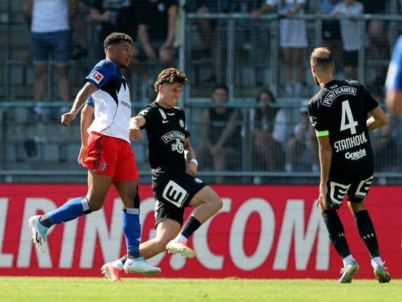 Glatzel trifft spät: HSV verliert in Graz