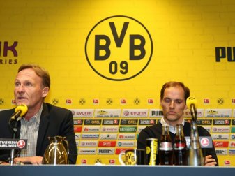 Watzke steht hinter Tuchel (Quelle: FIRO/SID) Watzke steht hinter Tuchel (Quelle: FIRO/SID)