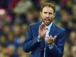 Gareth Southgate ist nun offiziell Nationaltrainer Englands. Der Vierjahresvertrag geht bis zur EM 2020. Foto: Andy Rain
<br>dpa-infocom GmbH