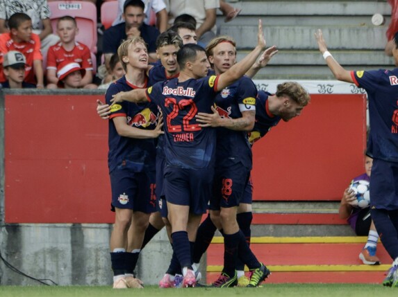 Trotz Rückstand: Salzburg in CL-Quali auf Kurs
