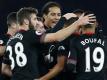 Southampton bejubelt den Einzug ins Halbfinale (Quelle: SID-IMAGES)
<br>© 2016 SID