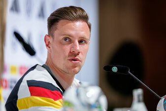 Fällt lange aus: Nationaltorhüter Marc-André ter Stegen. Fällt lange aus: Nationaltorhüter Marc-André ter Stegen.