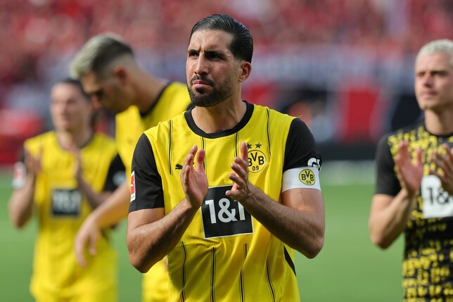Emre Can trägt auch nächste Saison die Kapitänsbinde beim BVB.
