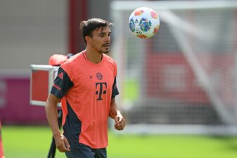 Joao Palhinha wird den FC Bayern München auf Leihbasis verlassen. | Foto: Sebastian Widmann/Getty Images Joao Palhinha wird den FC Bayern München auf Leihbasis verlassen. | Foto: Sebastian Widmann/Getty Images