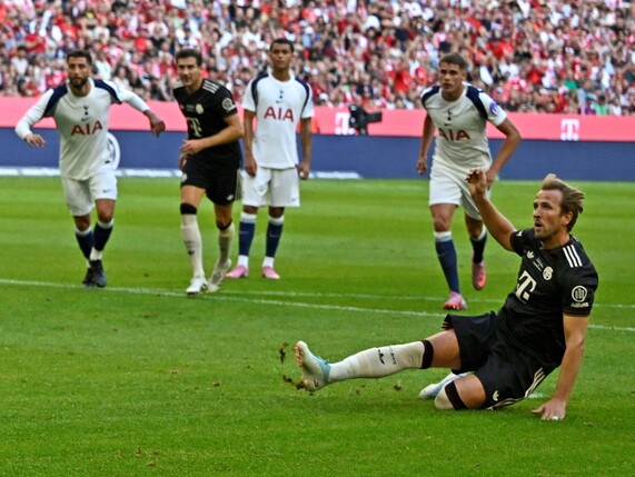 Ausrutscher am Punkt: Kane sieht's gelassen