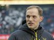 BVB-Coach Thomas Tuchel war mit der Trainingswoche sehr zufrieden. Foto: Ronald Wittek
<br>dpa-infocom GmbH
