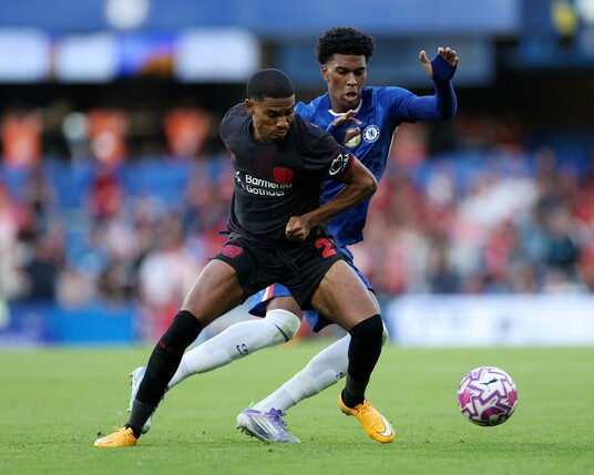 Amine Adli könnte künftig öfter auf den FC Chelsea treffen. Foto: Eddie Keogh/Getty Images