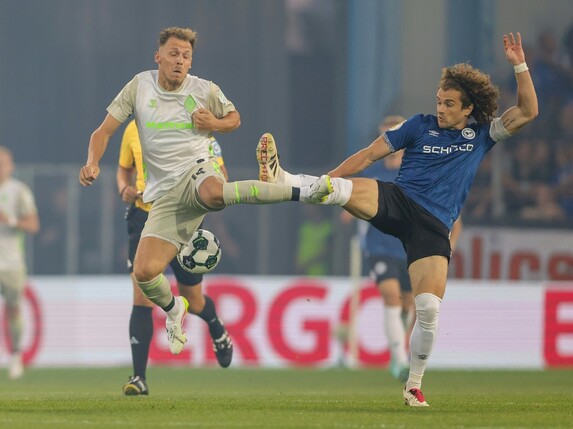 Wieder Party auf der Alm: Bielefeld besiegt Bremen im Pokal