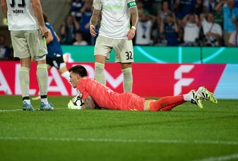 Stand wohl in seinem letzten Spiel für Werder Bremen auf dem Platz: Michael Zetterer. Stand wohl in seinem letzten Spiel für Werder Bremen auf dem Platz: Michael Zetterer.