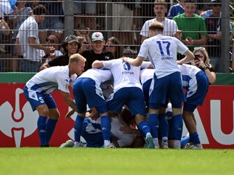 Nach Kraftakt: HSV verhindert Pokal-Blamage Nach Kraftakt: HSV verhindert Pokal-Blamage