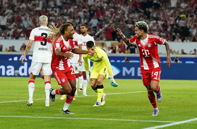 Luis Diaz & Sacha Boey, FC Bayern München