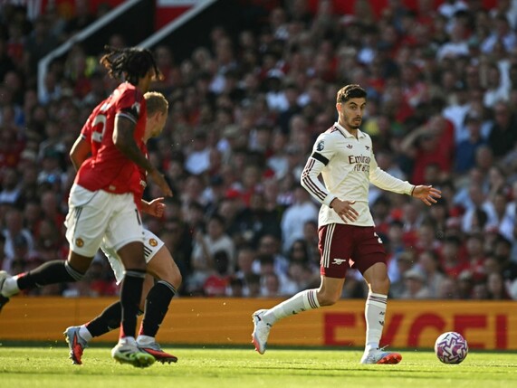 Havertz eingewechselt: Arsenal siegt im Old Trafford