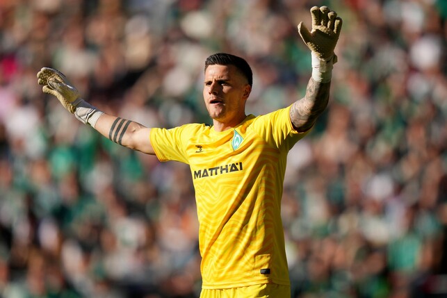 Frankfurt hat einen neuen Torhüter: Bremens Zetterer folgt auf Trapp. Foto: Alex Bierens de Haan/Getty Images