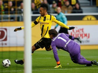 Dortmund schlägt Mönchengladbach mit 4:1 (Quelle: FIRO/SID) Dortmund schlägt Mönchengladbach mit 4:1 (Quelle: FIRO/SID)