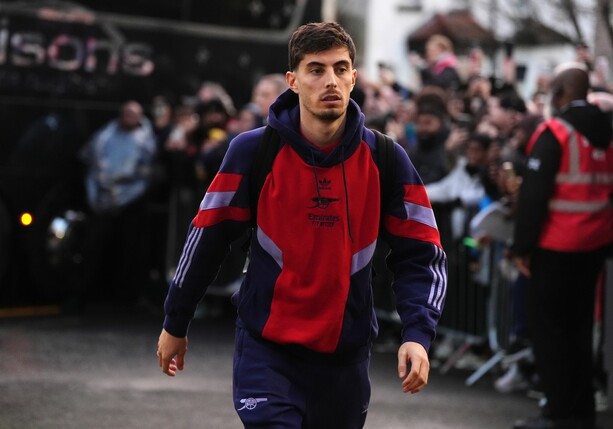 Wie lange Kai Havertz dem FC Arsenal fehlen wird, ist noch nicht klar.