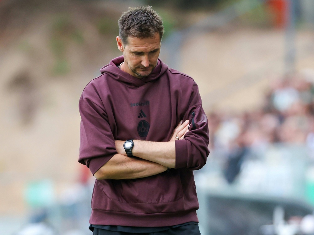Nächste Niederlage: Klose und Nürnberg tief in der Krise