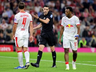 DFB: VAR-Eingriff bei Leipzigs Treffer irregulär DFB: VAR-Eingriff bei Leipzigs Treffer irregulär
