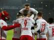 RB Leipzig erobert die Tabellenspitze zurück (Quelle: FIRO/SID)