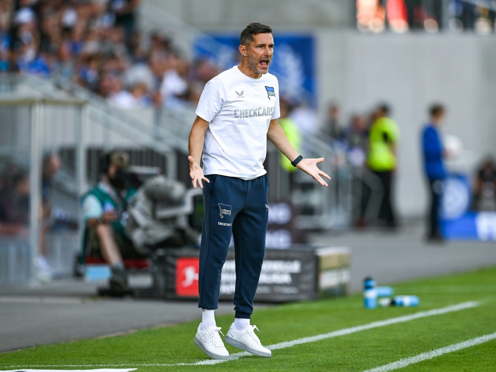 Hertha kommt nicht in die Gänge