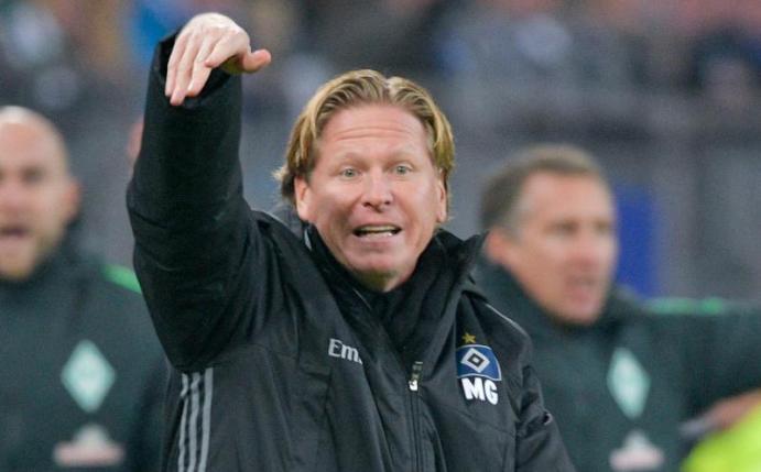 Markus Gisdol bereitet sein Team auf Darmstadt vor. Foto: Axel Heimken
<br>dpa-infocom GmbH