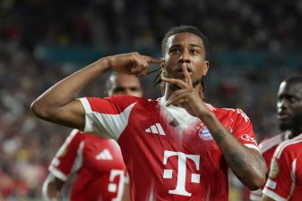 Michael Olise und sein besonderer Torjubel.