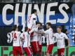 Der Hamburger SV feiert einen 2:0-Auswärtserfolg. Foto: Ronald Wittek