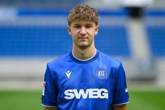 Mateo Kritzer bleibt beim Karlsruher SC. | Foto: Christian Kaspar-Bartke/Getty Images Mateo Kritzer bleibt beim Karlsruher SC. | Foto: Christian Kaspar-Bartke/Getty Images