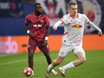 Könnten beide RB-Spieler bald im Trikot von Marseille spielen? Foto:Stuart Franklin / Luciano Lima Könnten beide RB-Spieler bald im Trikot von Marseille spielen? Foto:Stuart Franklin / Luciano Lima
