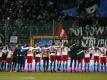 Die Spieler vom Hamburger SV können sich den Fans wieder als Sieger präsentieren. Foto: Ronald Wittek
<br>dpa-infocom GmbH