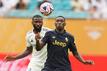 Jetzt bei Tottenham Hotspur: Der ehemalige Frankfurter und Turiner Randal Kolo Muani (r). (Archivbild)
