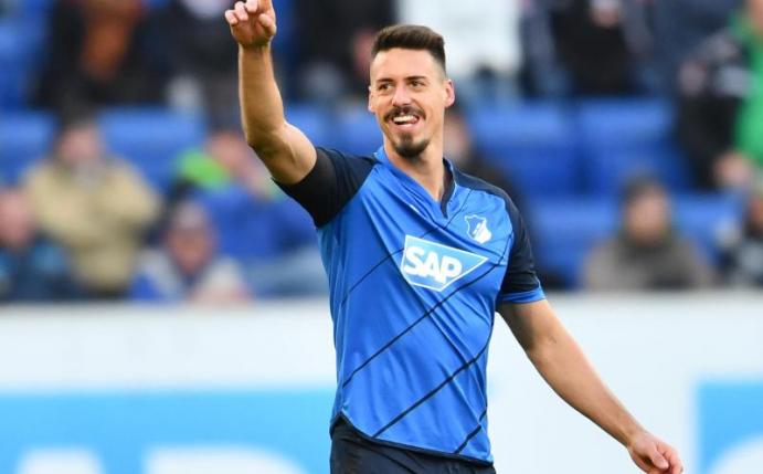 Sandro Wagner traf zuletzt gegen den 1. FC Köln doppelt. Foto: Uwe Anspach
<br>dpa-infocom GmbH