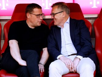 Dreesen stärkt Eberl: "Wir sind ein Team" Dreesen stärkt Eberl: "Wir sind ein Team"