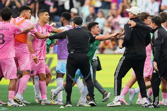 Luis Suárez hatte sich nach der Niederlage im Leagues Cup nicht im Griff. (Archiv-Foto) Luis Suárez hatte sich nach der Niederlage im Leagues Cup nicht im Griff. (Archiv-Foto)