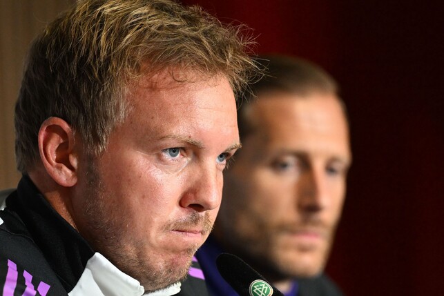 Julian Nagelsmann kündigt Veränderungen für das Spiel gegen Nordirland an. 