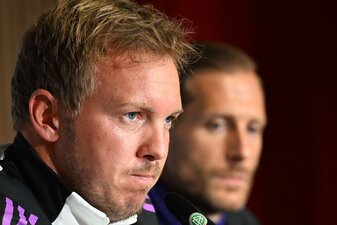 Julian Nagelsmann kündigt Veränderungen für das Spiel gegen Nordirland an.  Julian Nagelsmann kündigt Veränderungen für das Spiel gegen Nordirland an.